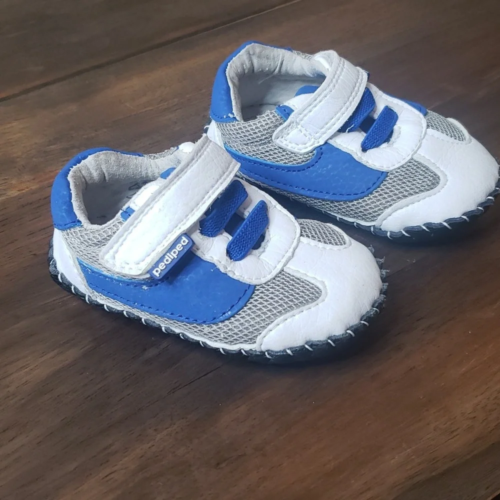 Pediped NWOT Original Cliff Blue WhiteSz 6-12M